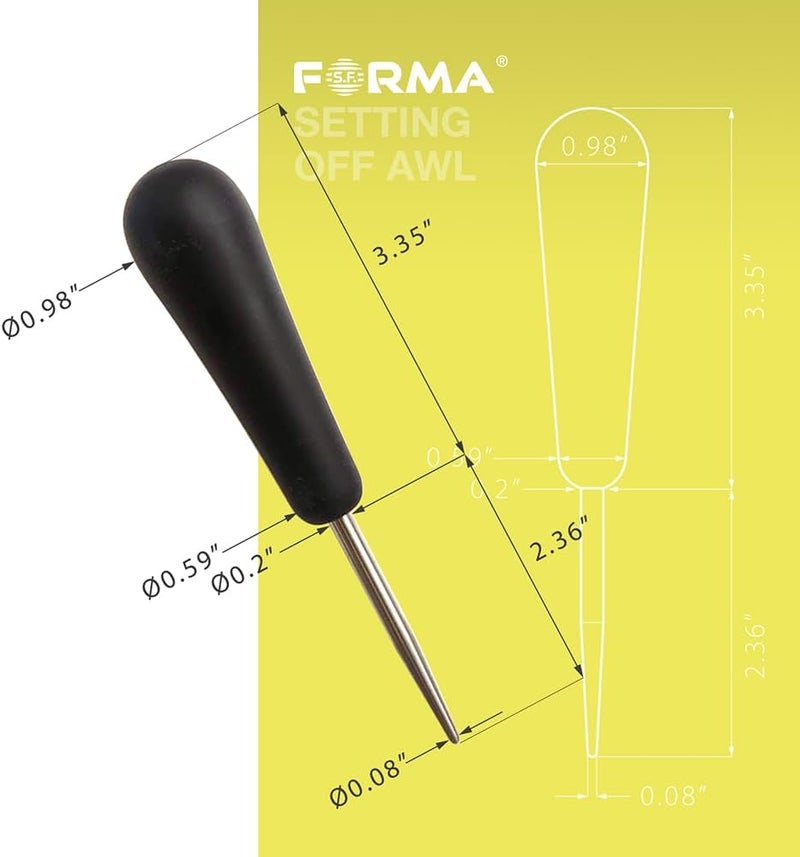 FORMA S.F. Sports Tennis/Badminton Stringing Machine Racquet String Tension Release Tools Setting Off Awl String Aligner Racquet stringing Machine Tools - Image 3
